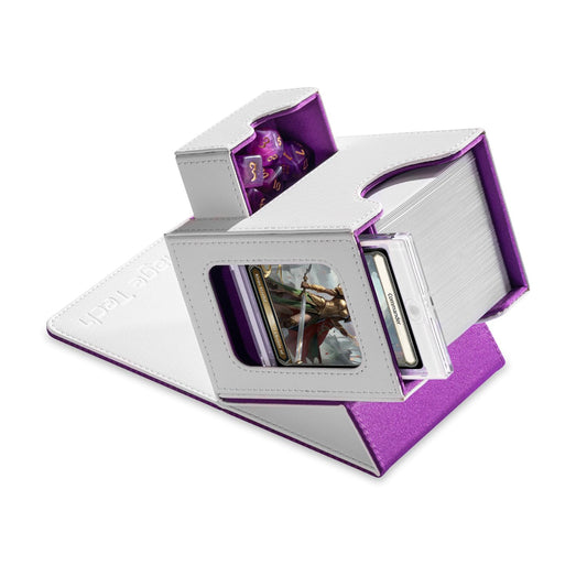 Mage Tech Card Deck Box commander slot highlights the commander for quick reference