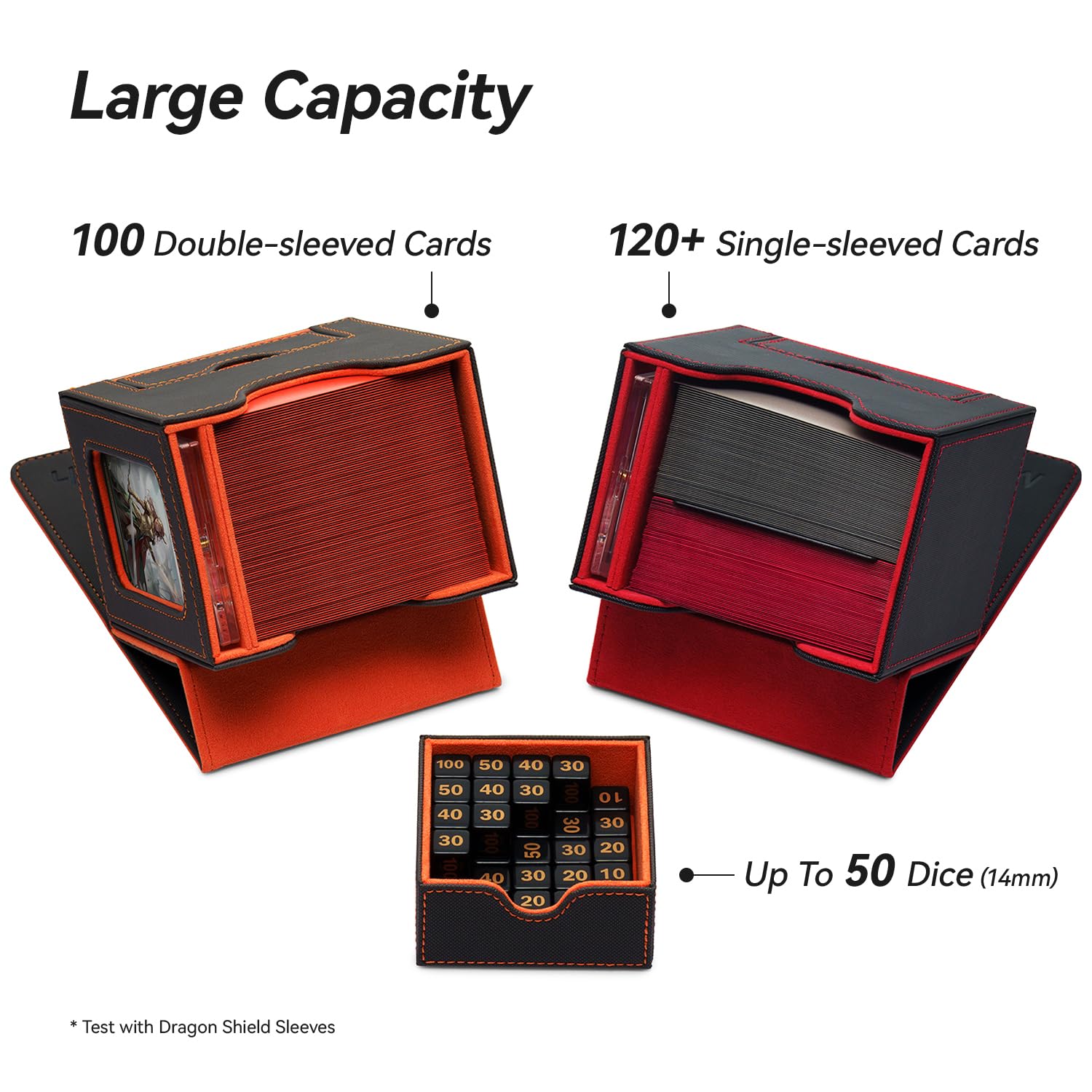 Mage Tech magnetic closure keeps the box shut during transport