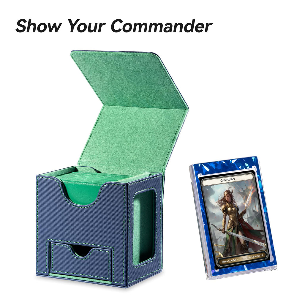 Mage Tech card-deck-box magnetic-closure ensures secure transport of your deck
