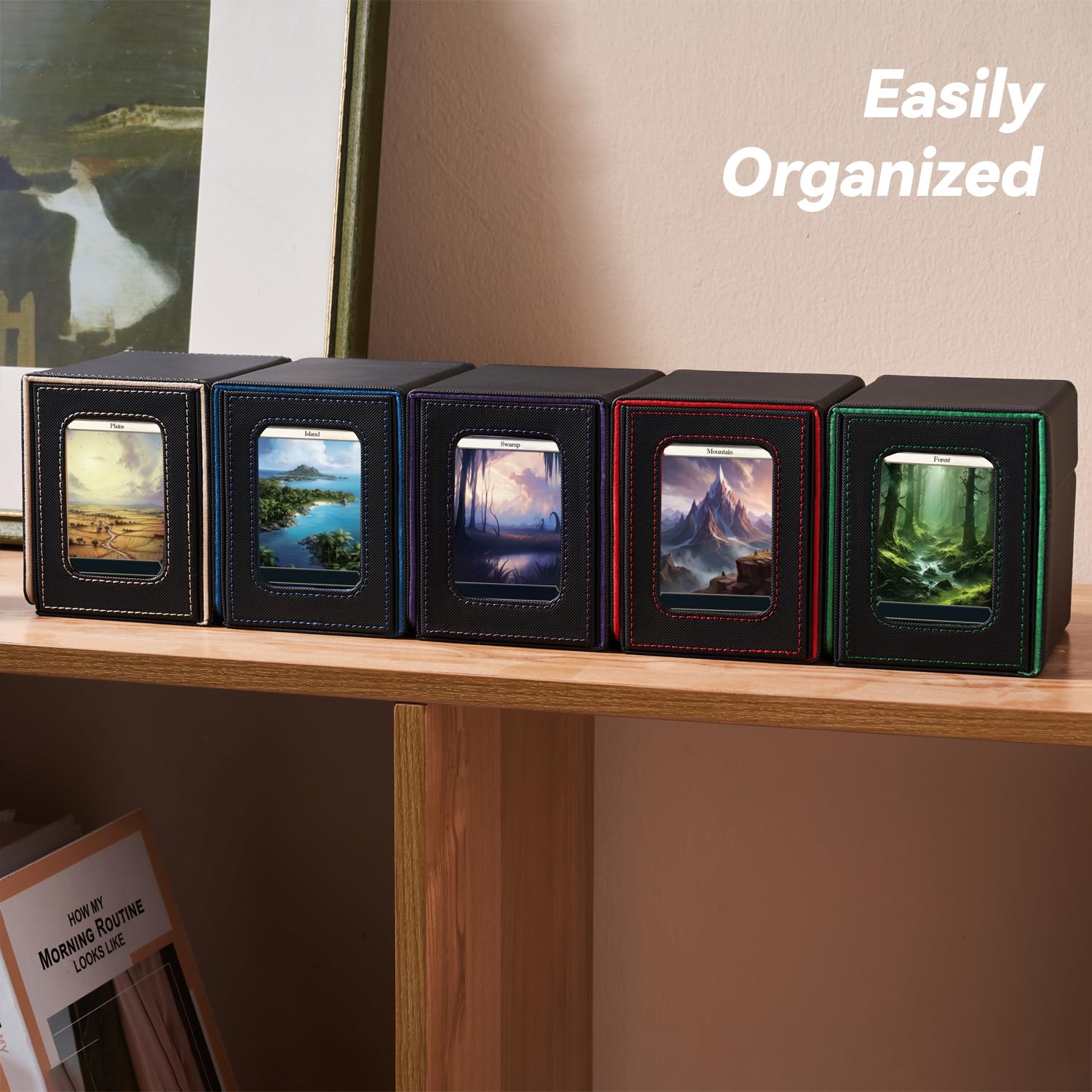 Mage Tech u-shaped-mouth design speeds quick card retrieval during games