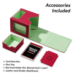 Mage Tech UV-protected holder shields your card from light exposure.