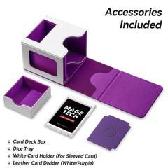 Mage Tech Card Deck Box UV protective holder guards cards from sun exposure