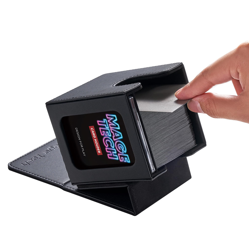 Mage Tech sturdy travel-friendly design supports MTG and other TCGs.