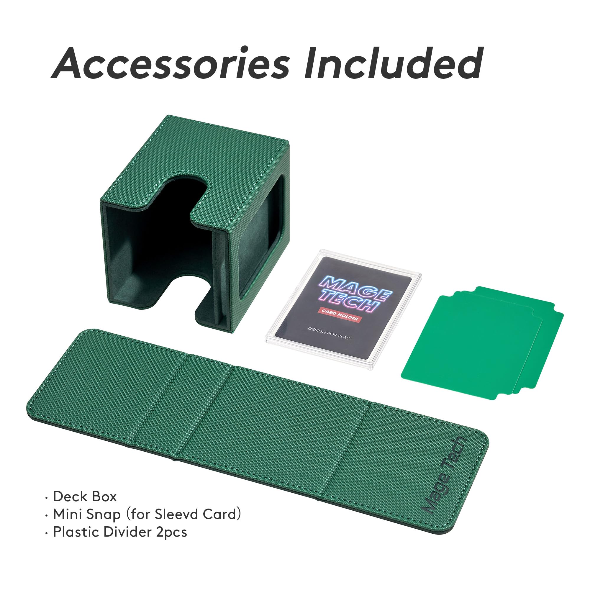 Mage Tech detachable lid color customization for easy style changes and organization.