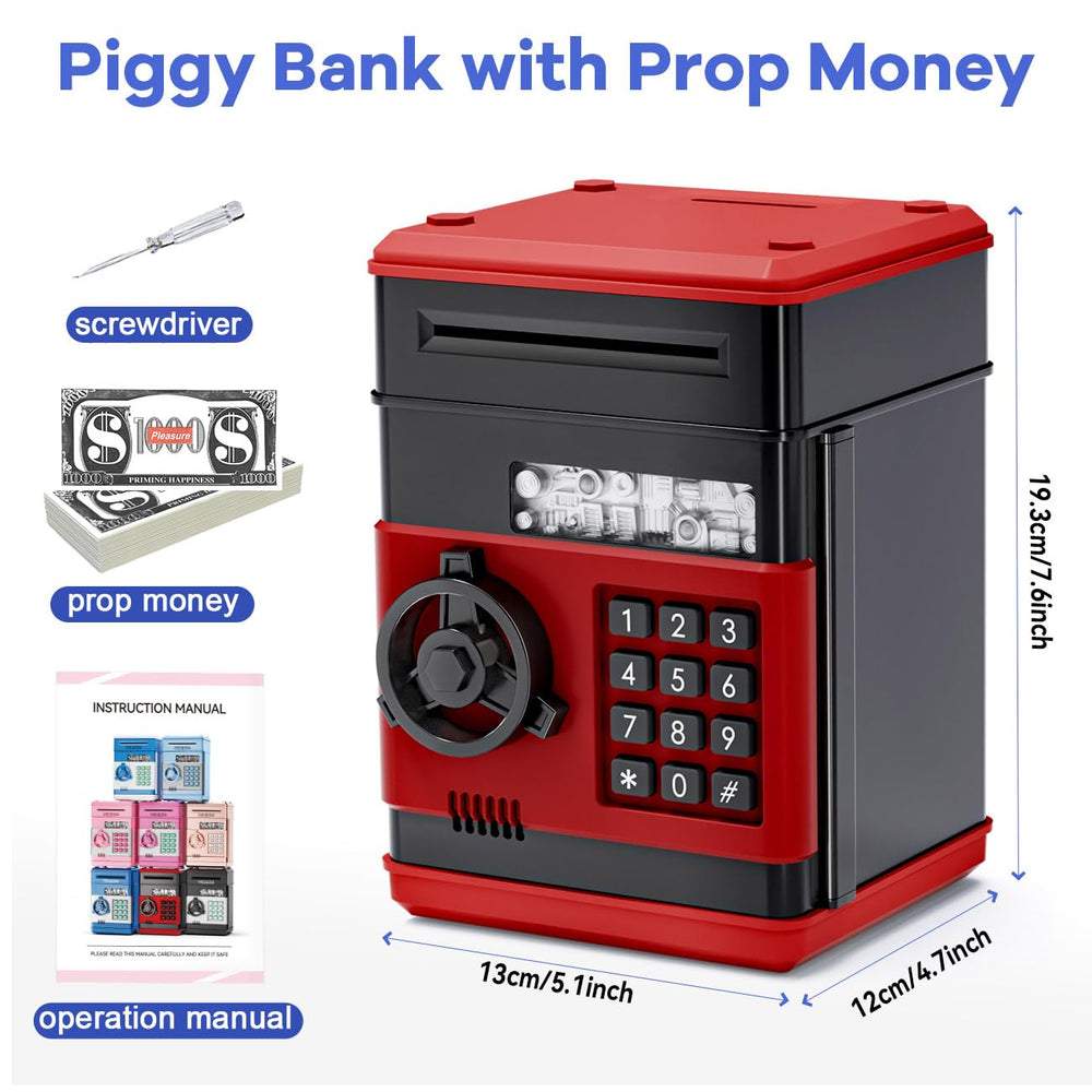 MAGIBX gift-ready piggy bank packaging for birthdays or holidays.