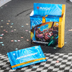 Magic: The Gathering Aetherdrift 15-card booster pack highlights opening thrill