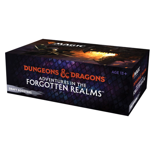 Magic The Gathering AFR draft booster pack front ready for a multi-pack draft