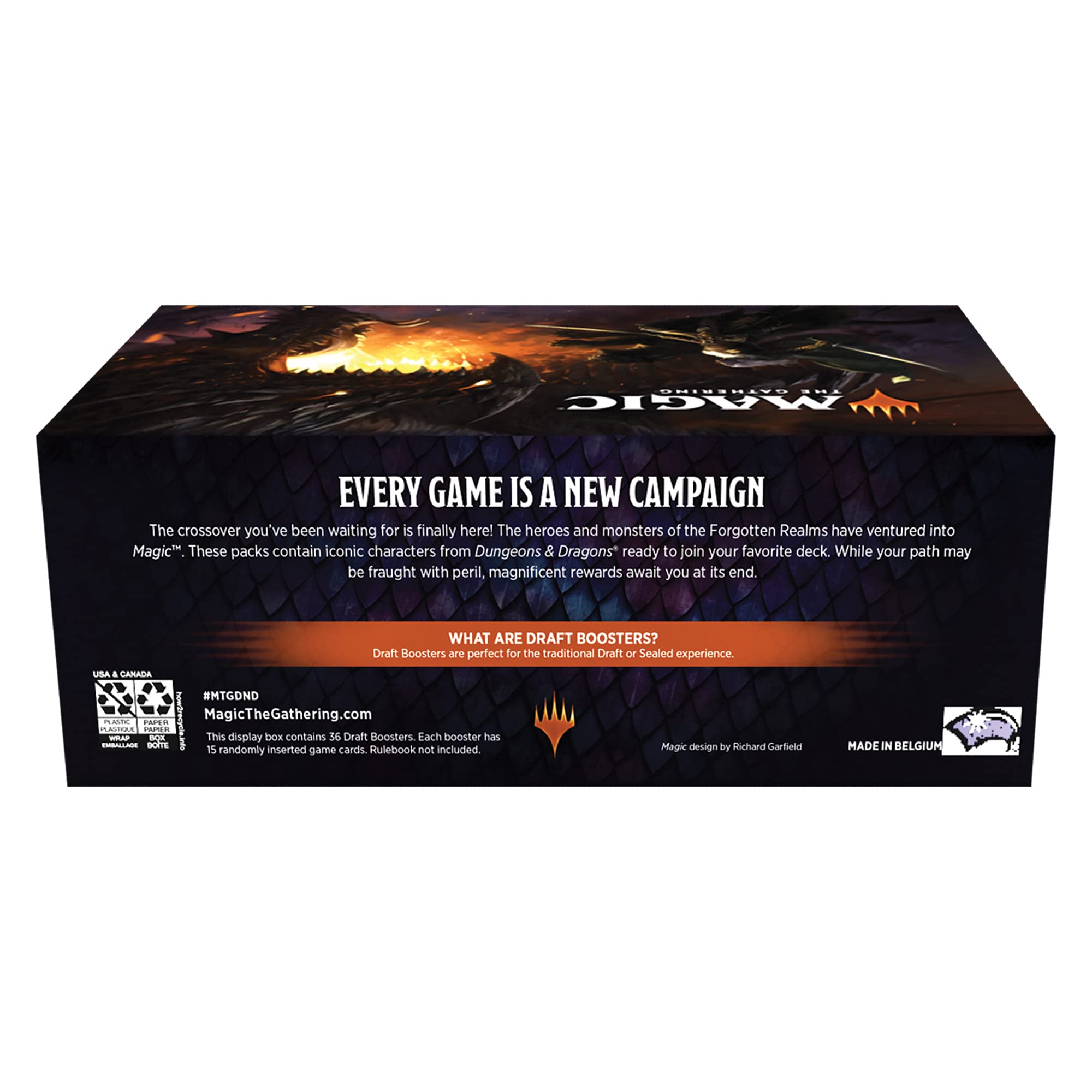 Magic The Gathering AFR booster foil card example with premium finish