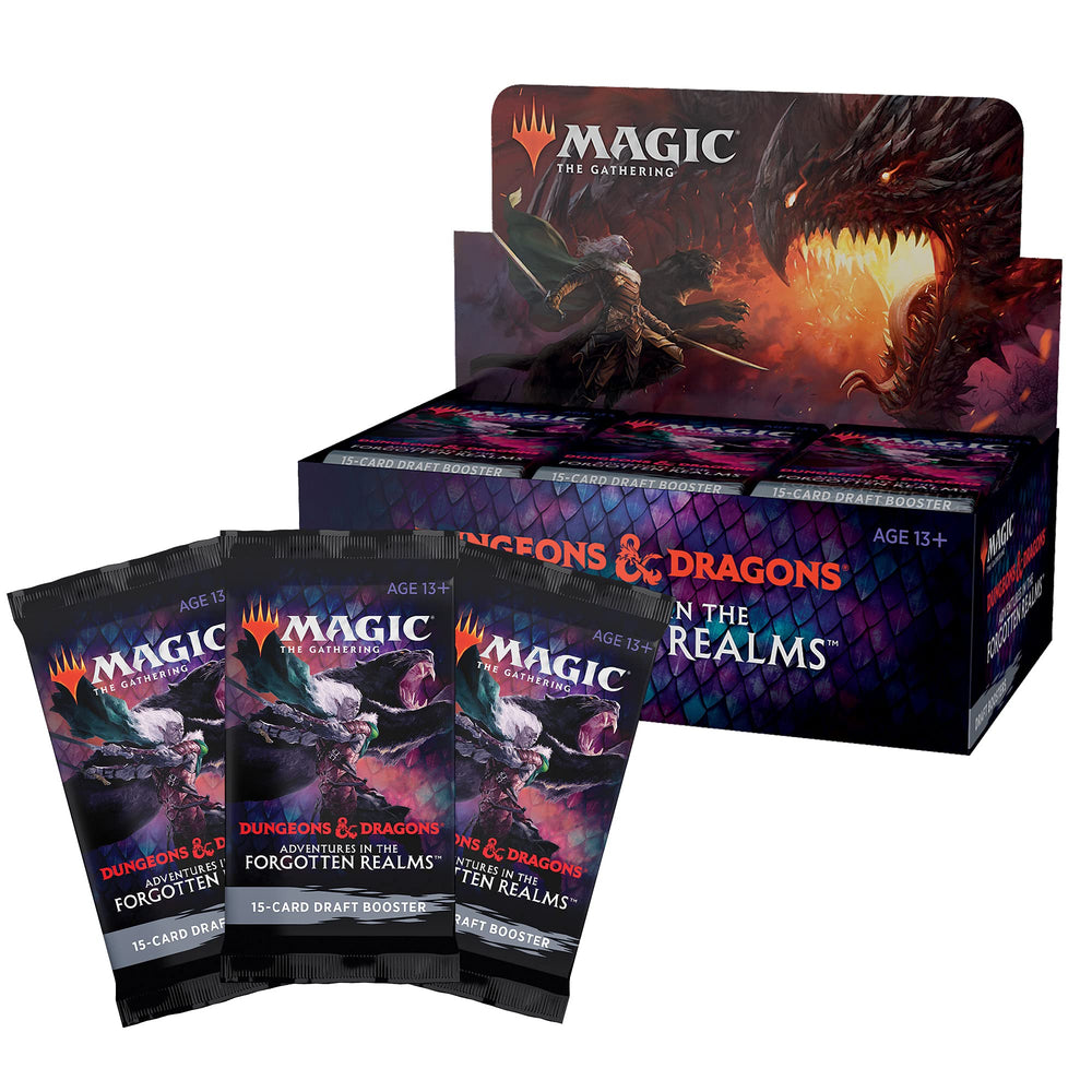 Magic The Gathering AFR booster box unboxing experience for collectors