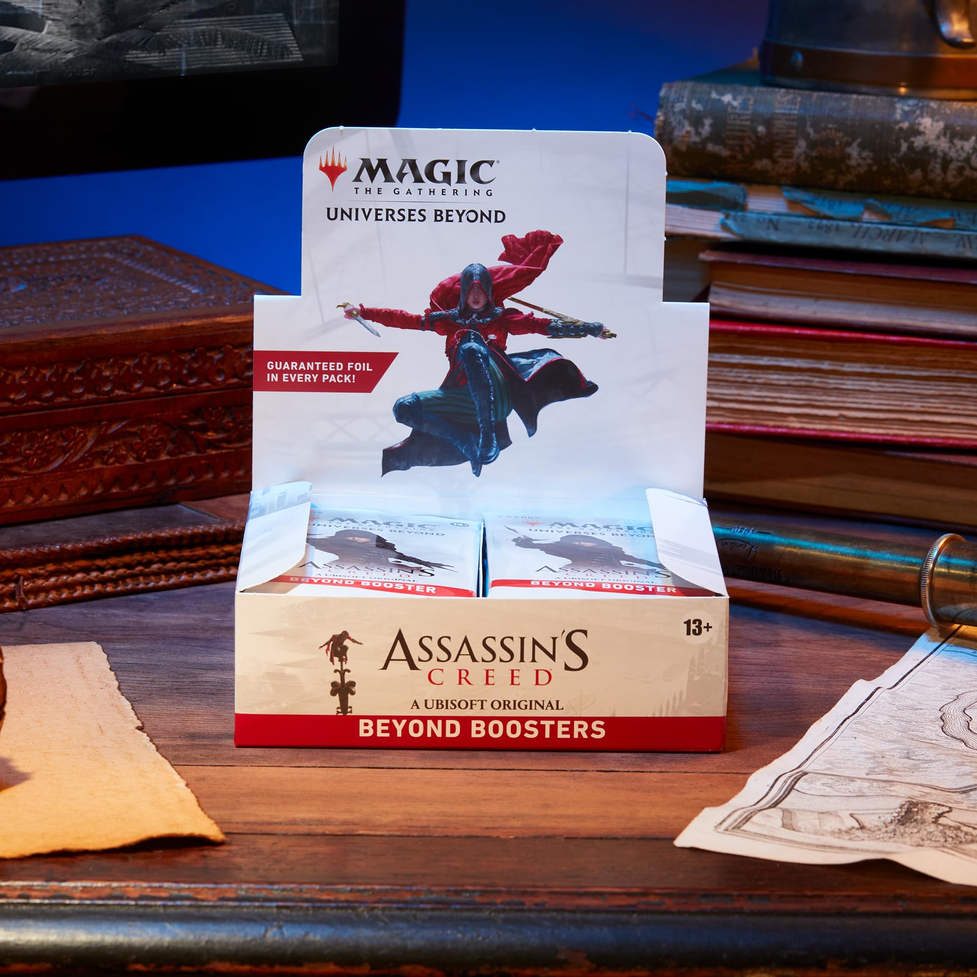 Beyond Booster contents—7 cards per pack helps plan openings.