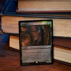 Magic: The Gathering Assassin’s Creed land cards set, foil and nonfoil, for balanced mana bases.
