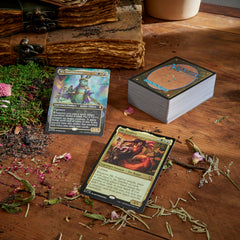 Magic: The Gathering Bloomburrow Peace Offering commander cards spread for strategy.