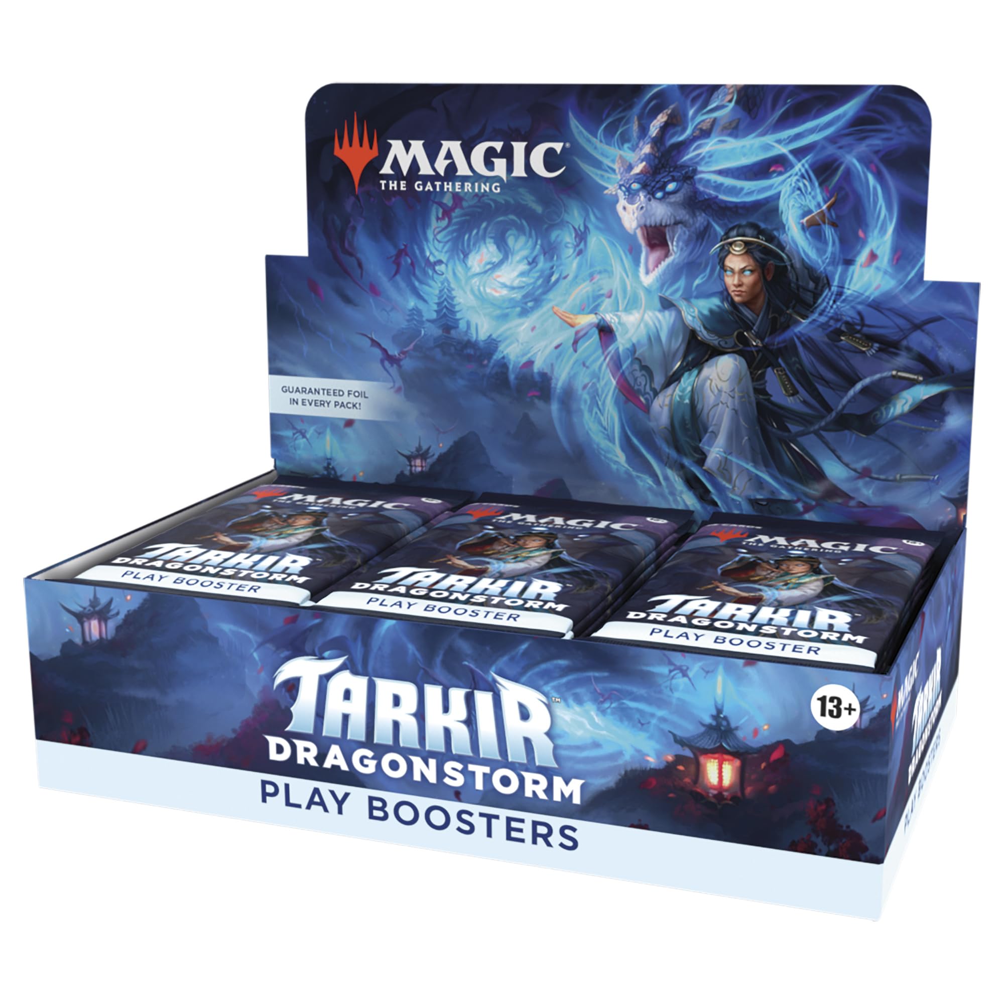 Magic Dragonstorm Play Booster Pack pack contents for draft-ready cards