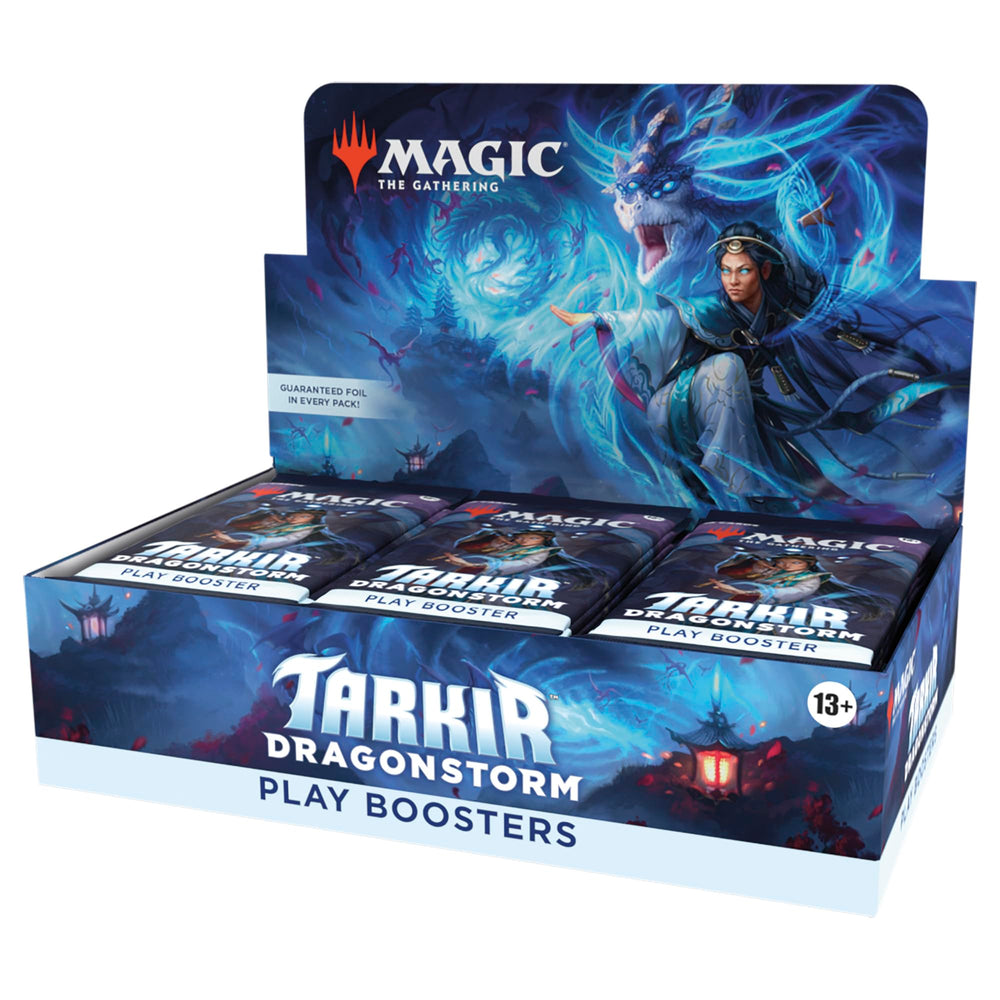 Magic Dragonstorm Play Booster Pack pack contents for draft-ready cards
