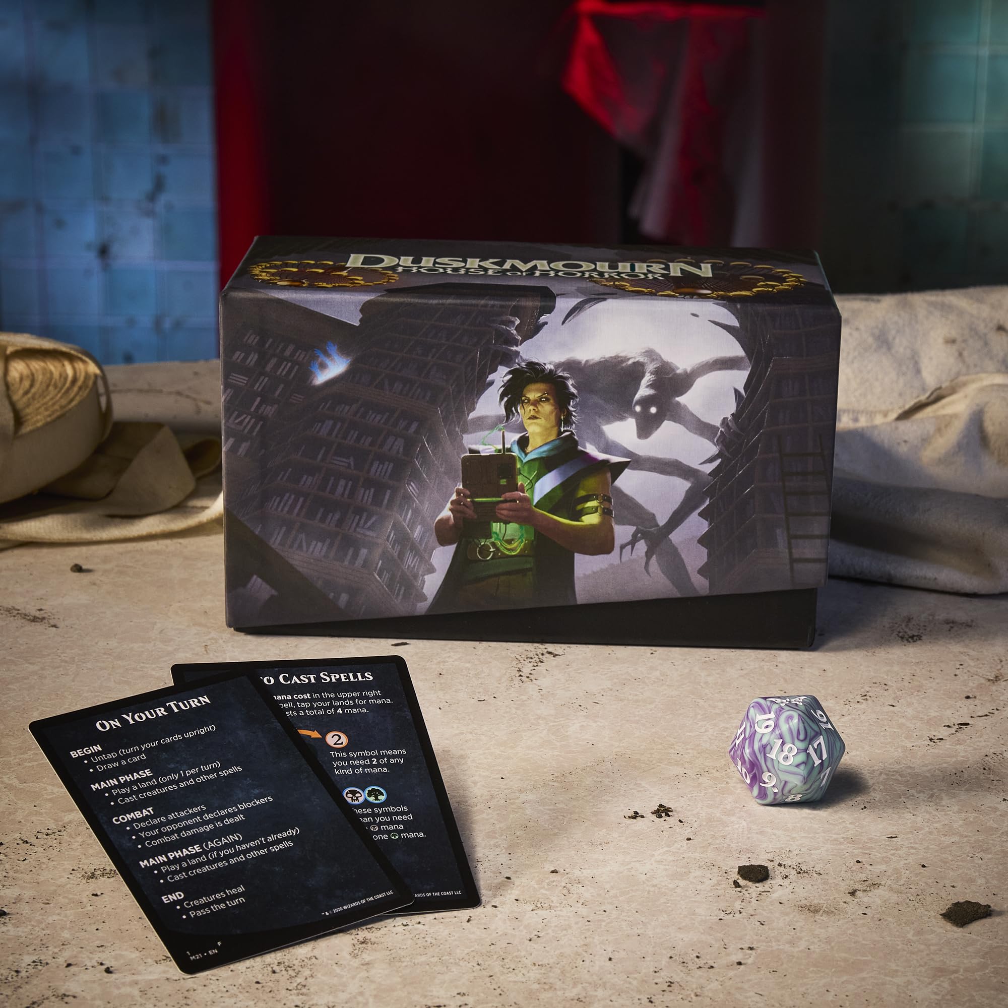 Reference cards included to speed up learning and deck-building decisions