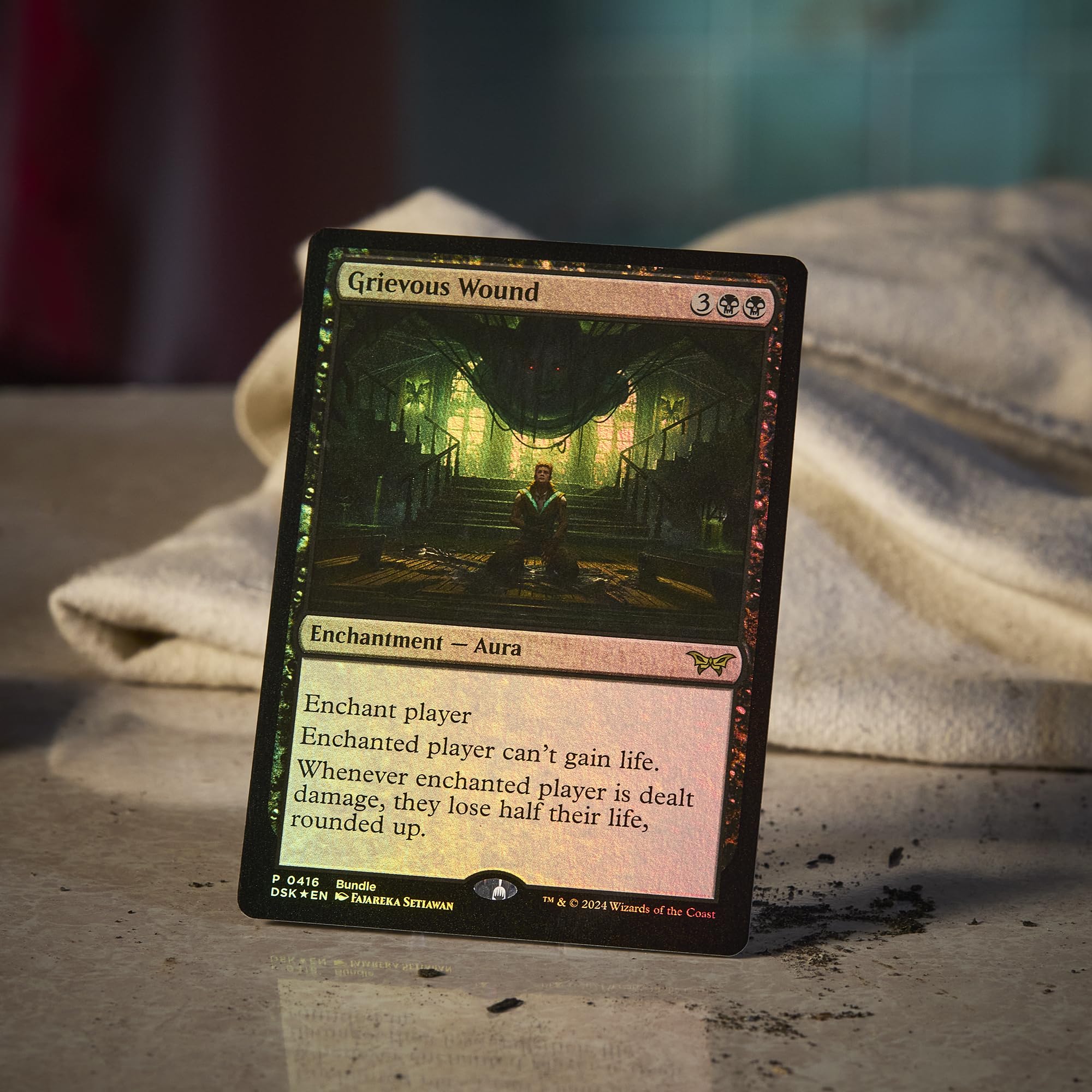 Oversized Spindown life counter helps track life totals during play