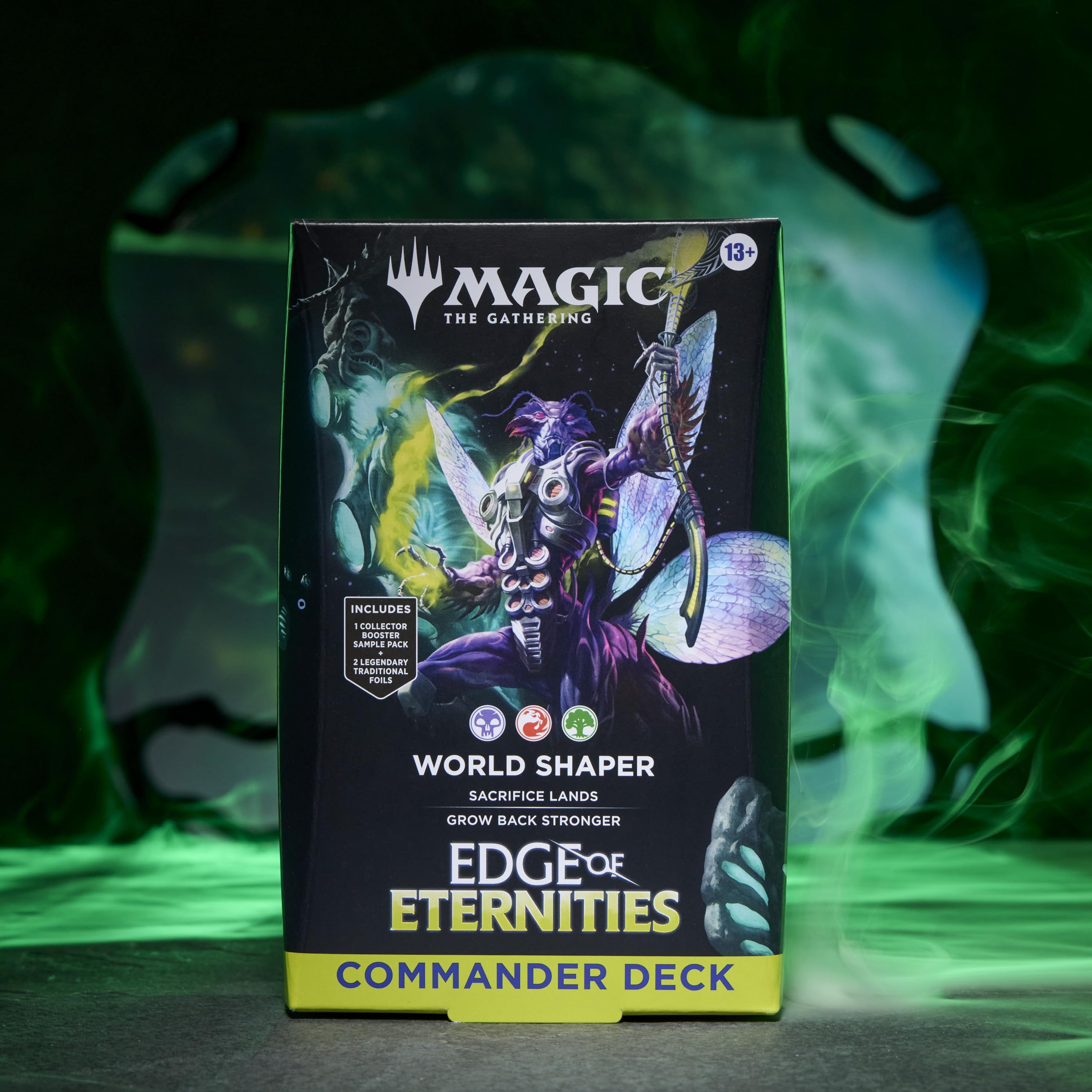 Magic: The Gathering Edge of Eternities Counter Intelligence deck highlighting artifact synergy