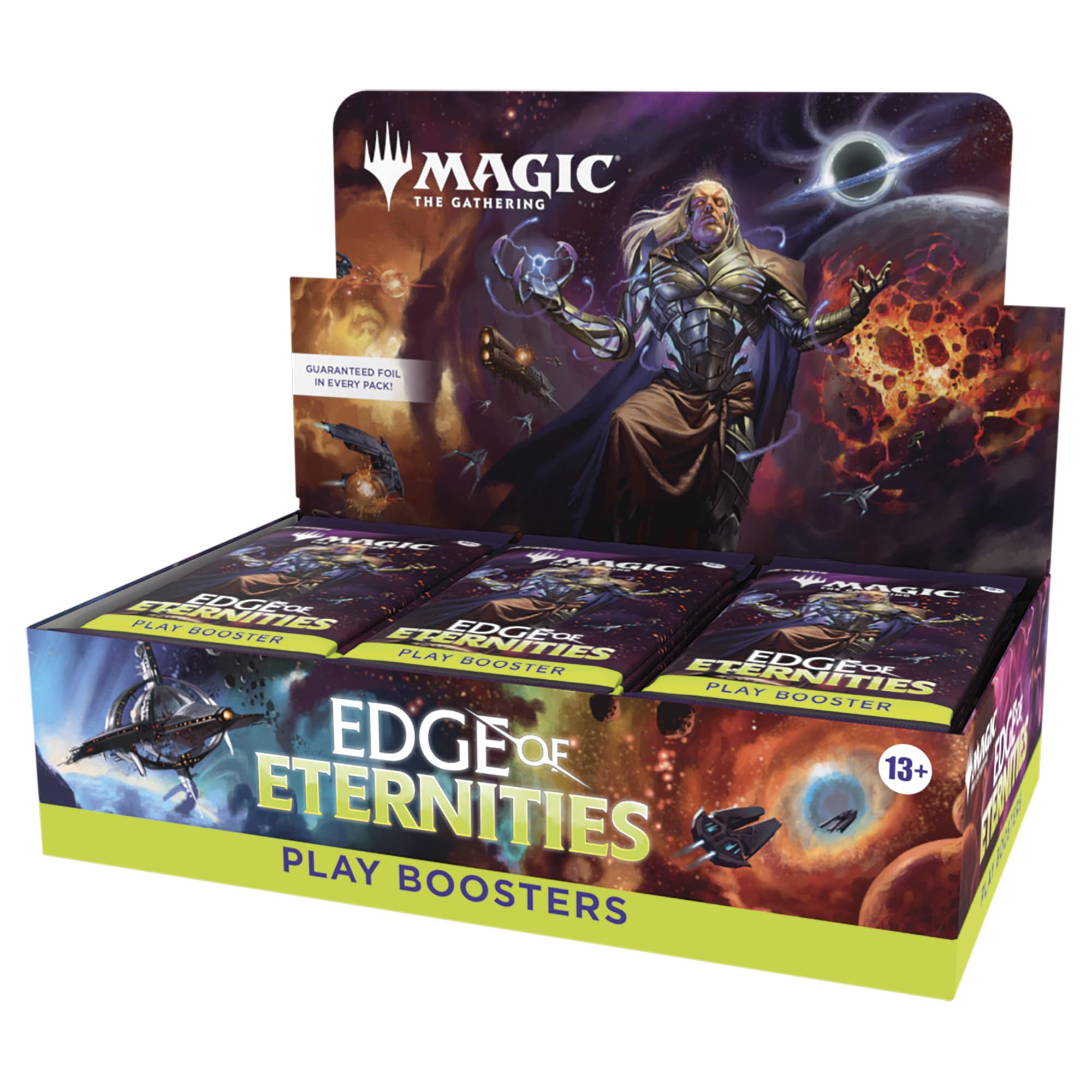 Magic The Gathering Edge of Eternities booster box ready for play and collecting