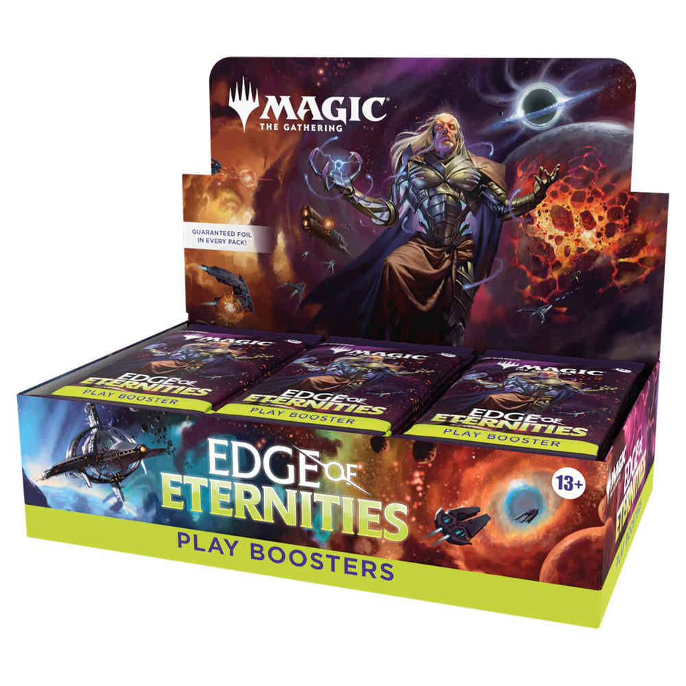 Magic The Gathering Edge of Eternities booster box ready for play and collecting