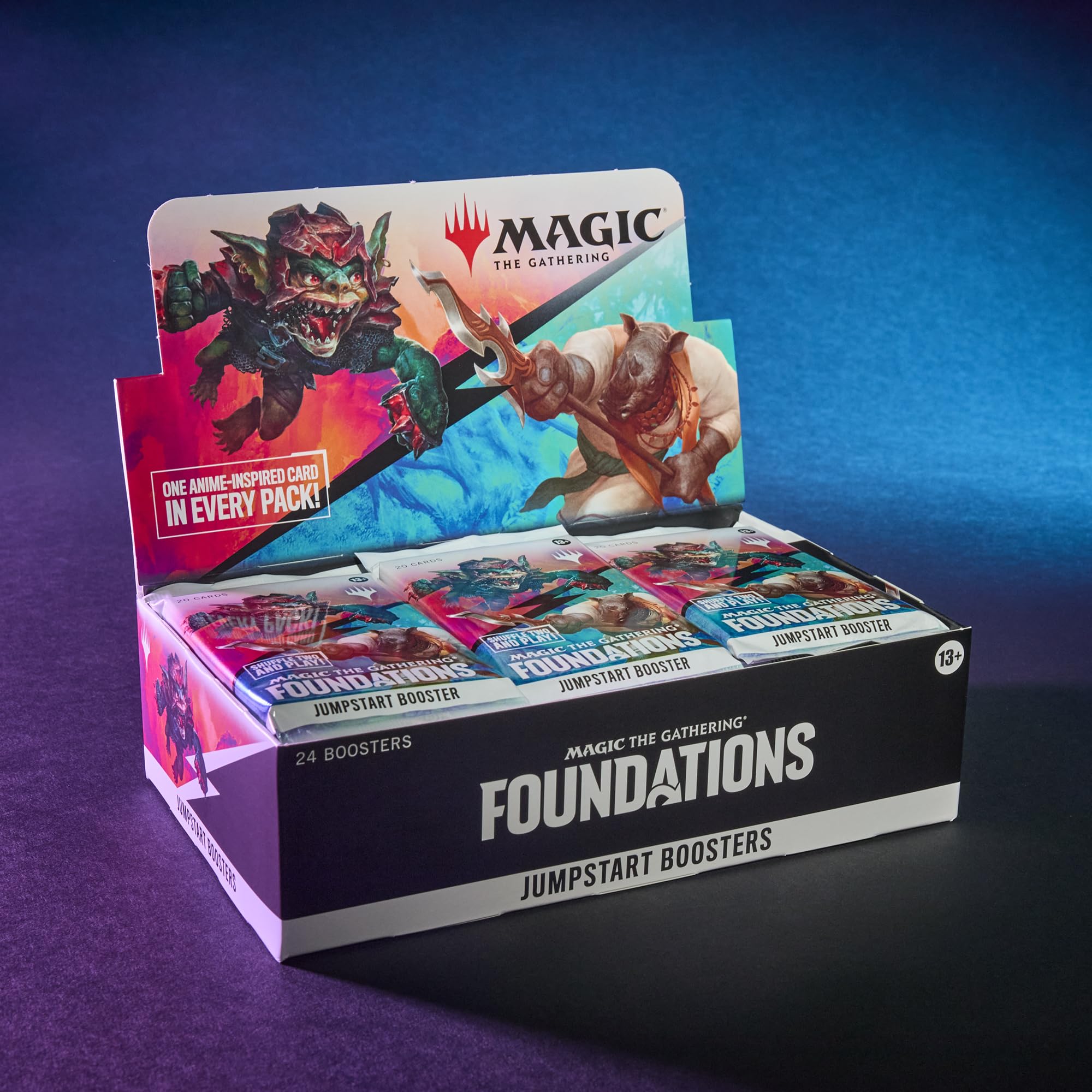 Foundations Jumpstart boosters pack supports fast, flexible gameplay.