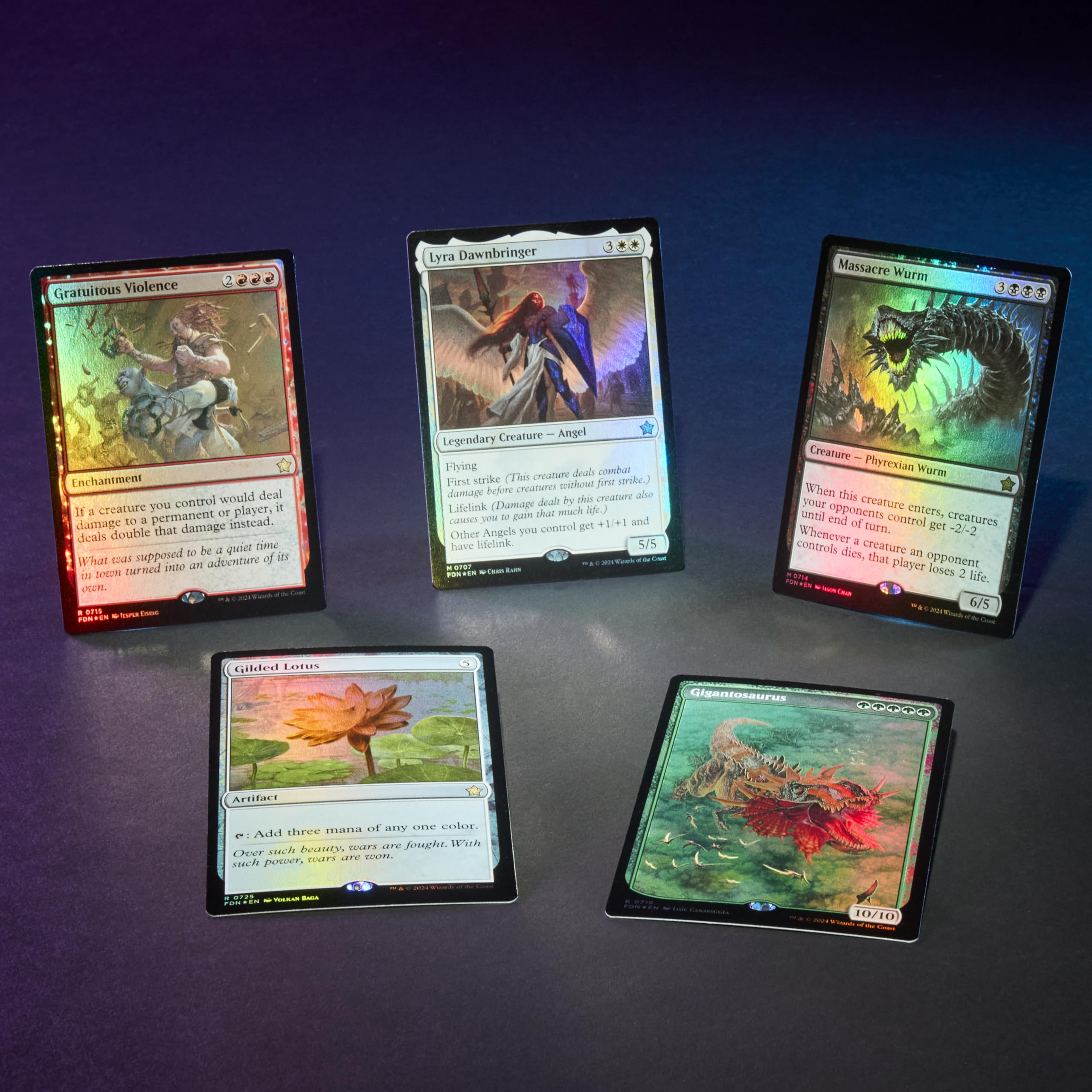 Magic Foundations play boosters offer exciting pulls ideal for drafting with friends.