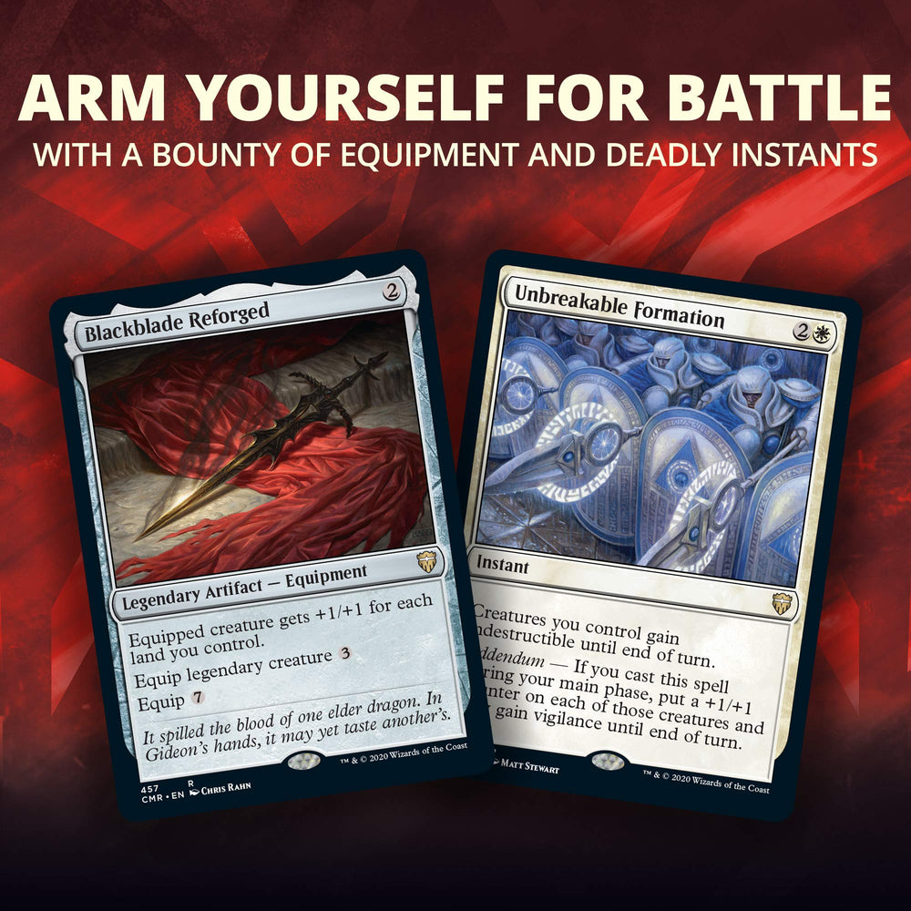 Magic: The Gathering Arm for Battle card art highlights dramatic visuals.