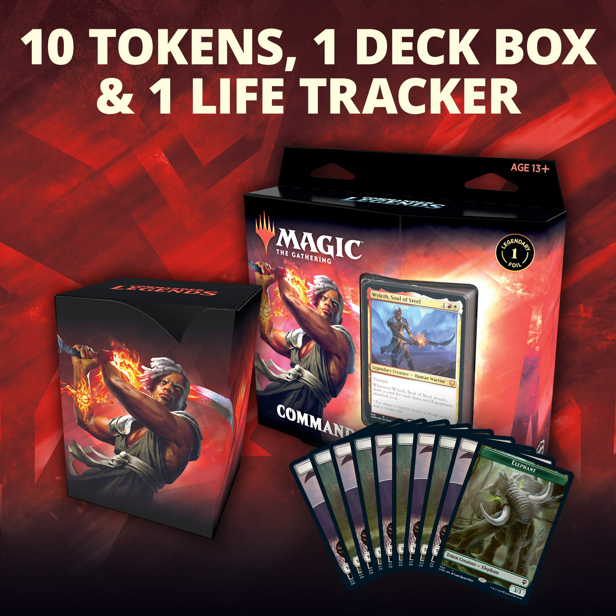 Magic: The Gathering Arm for Battle deck box for secure storage.