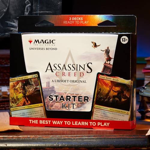Magic: The Gathering Assassin’s Creed Starter Kit deck boxes organize your collection