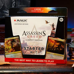 Magic: The Gathering Assassin’s Creed Starter Kit deck boxes organize your collection