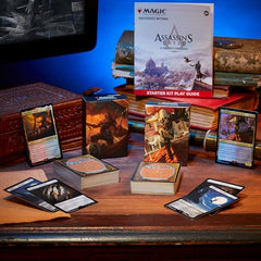 Magic: The Gathering Assassin’s Creed Starter Kit guide booklet helps new players learn