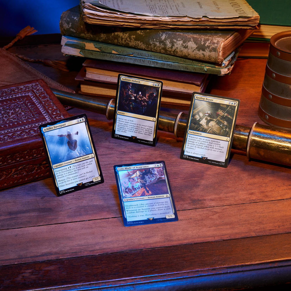Magic: The Gathering Assassin’s Creed Starter Kit includes Mythic Rare cards
