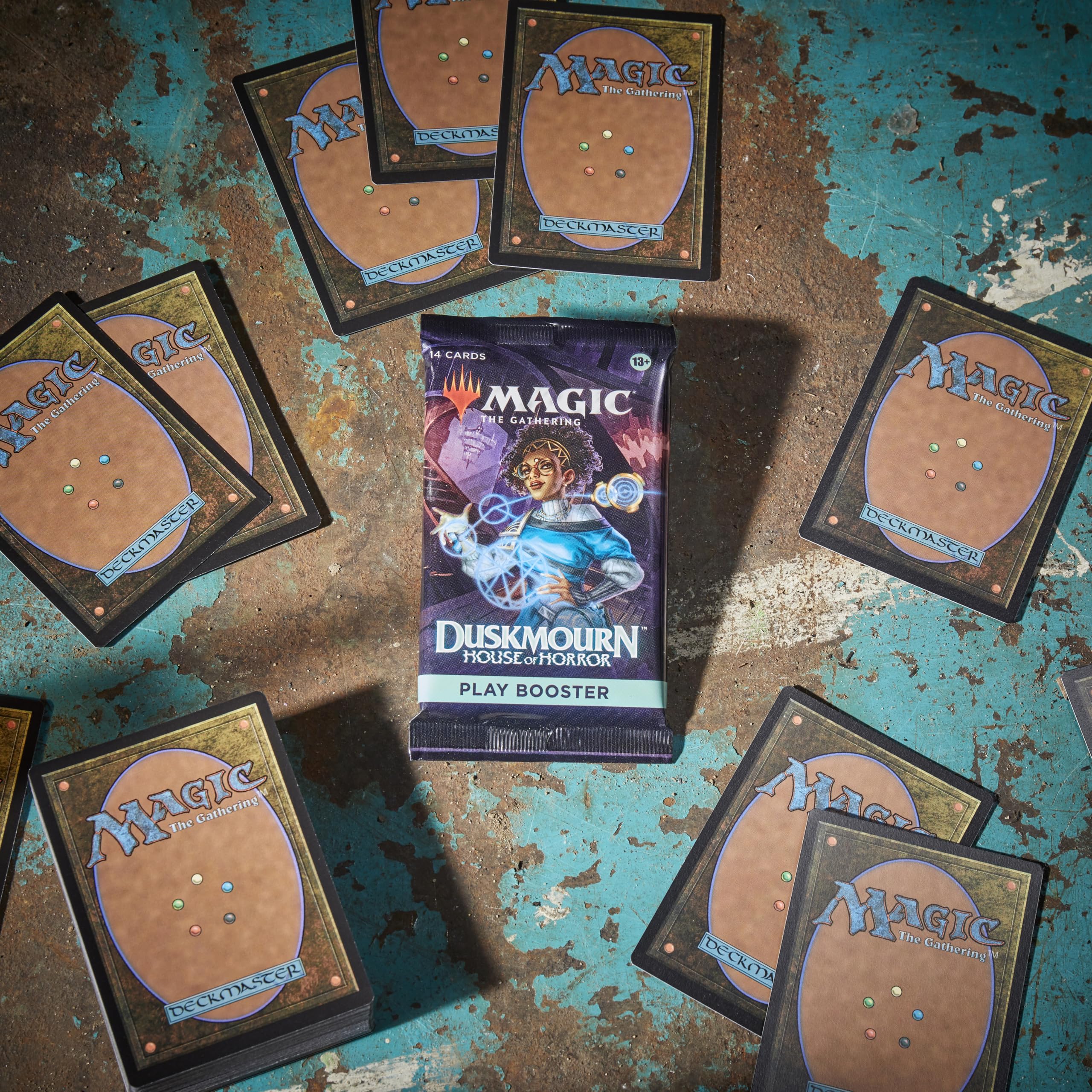 Magic: The Gathering Duskmourn land card and rare reveal deck-building options
