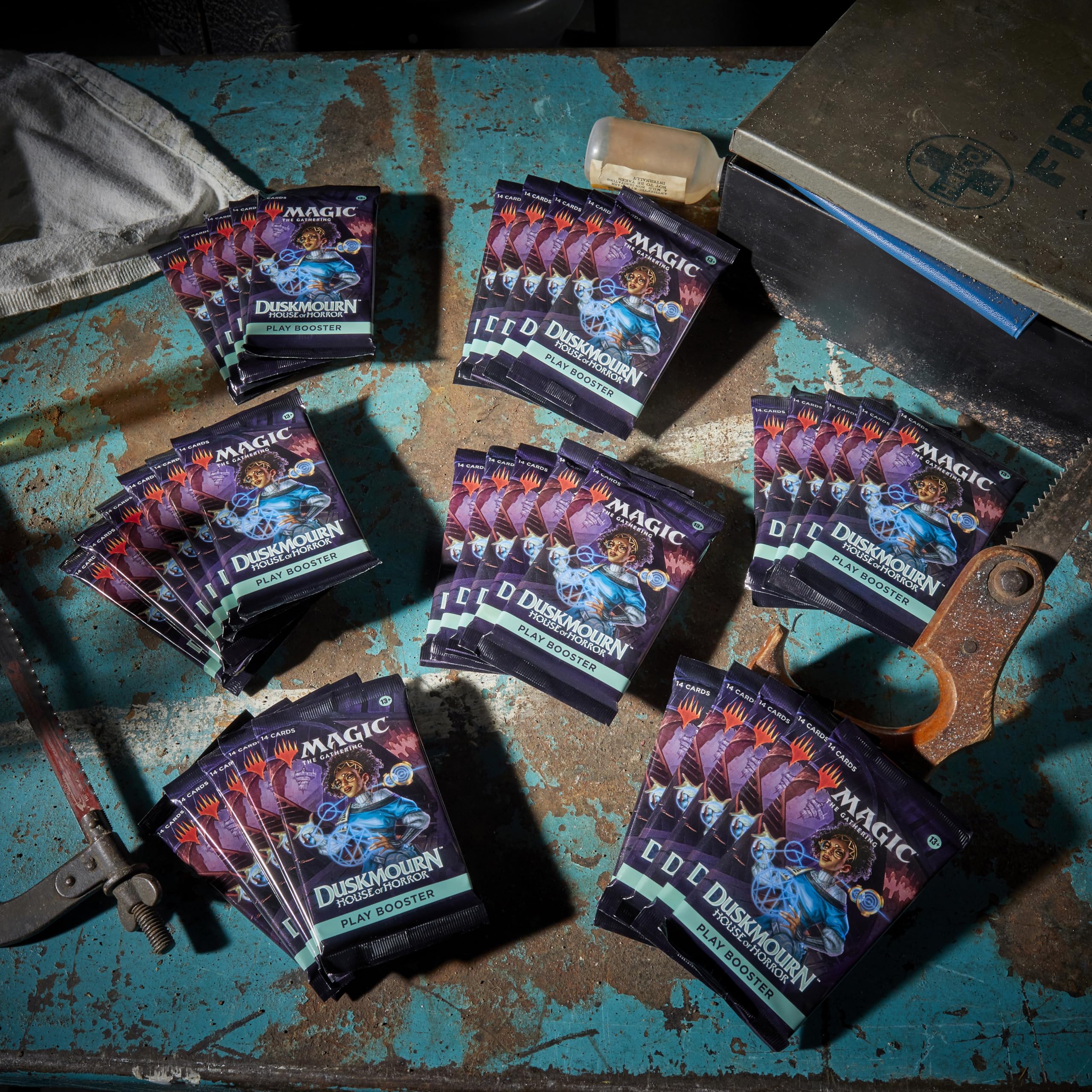 Magic: The Gathering Duskmourn booster pack art card inside