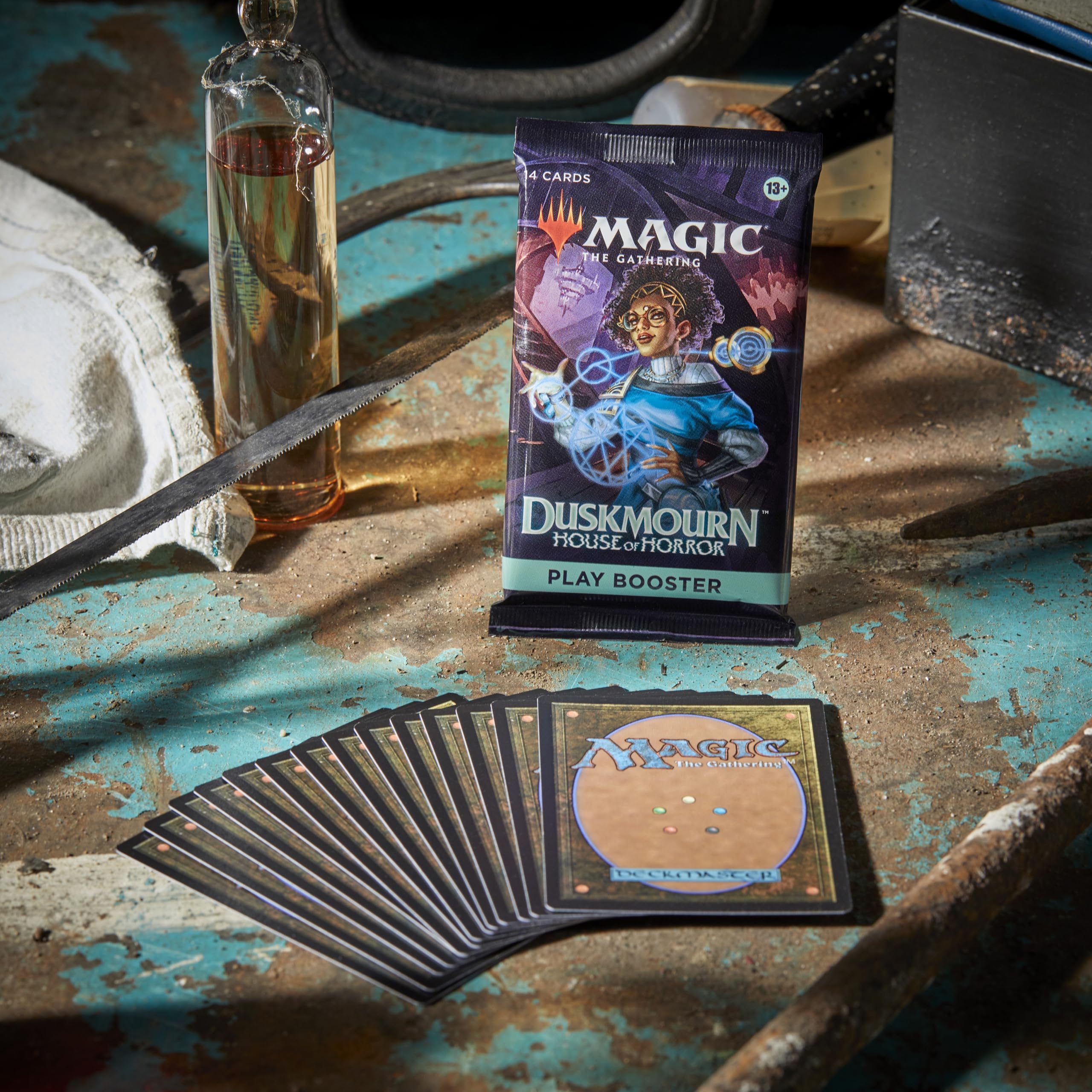 Magic: The Gathering Duskmourn traditional foil card highlighted