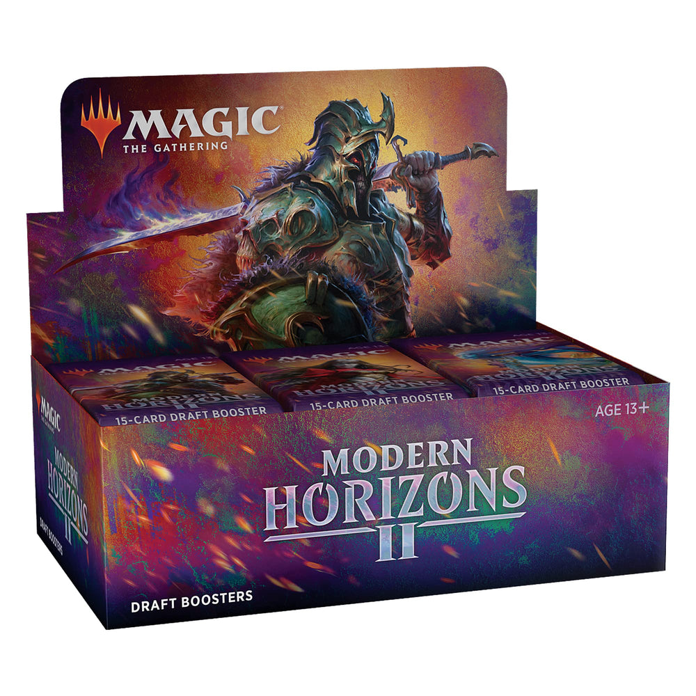 Display featuring mythic rares and sought-after MH2 cards.