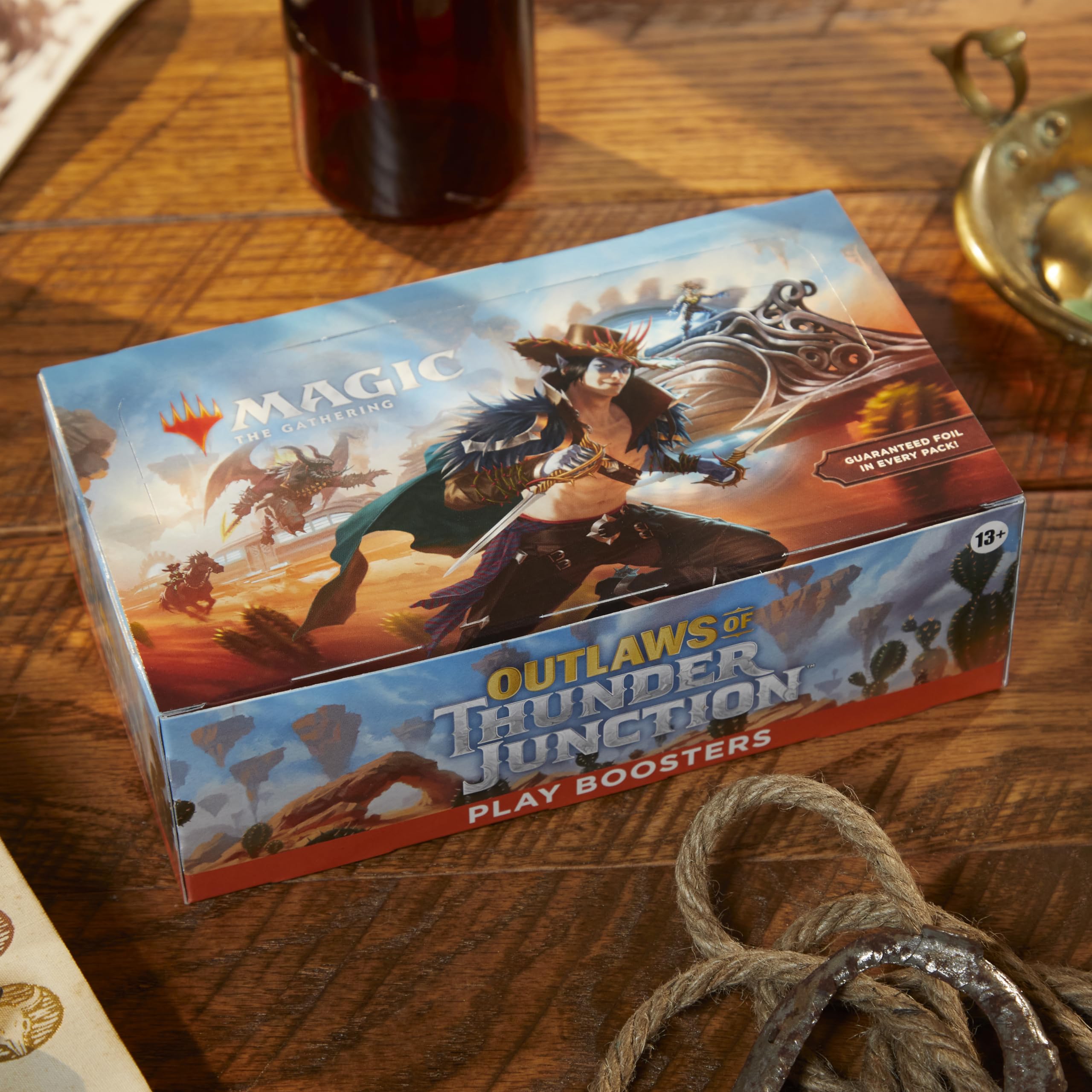 Magic: The Gathering Outlaws of Thunder Junction borderless mythic planeswalker, a coveted centerpiece for collectors