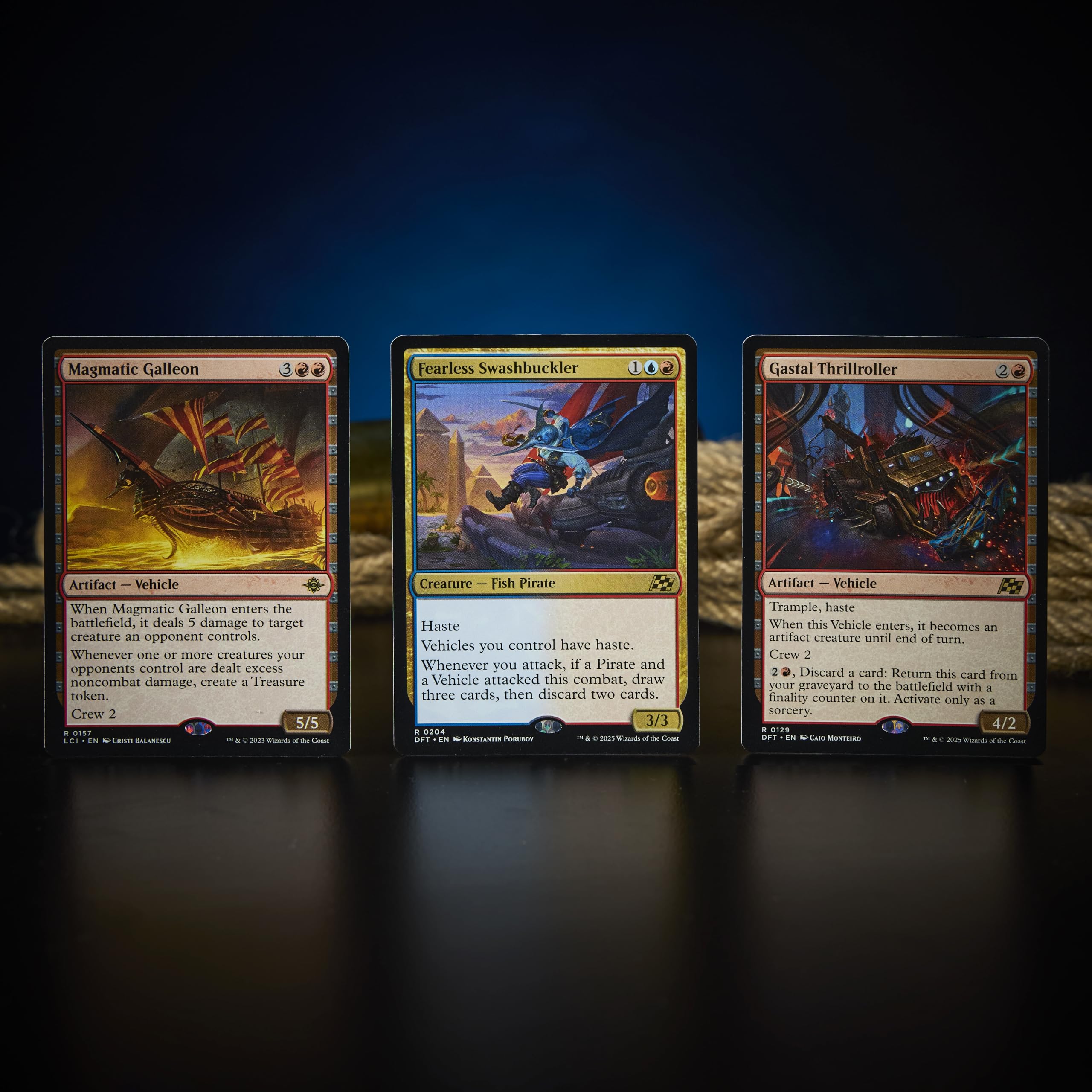 Magic: The Gathering Pirates token cards double-sided for versatile gameplay