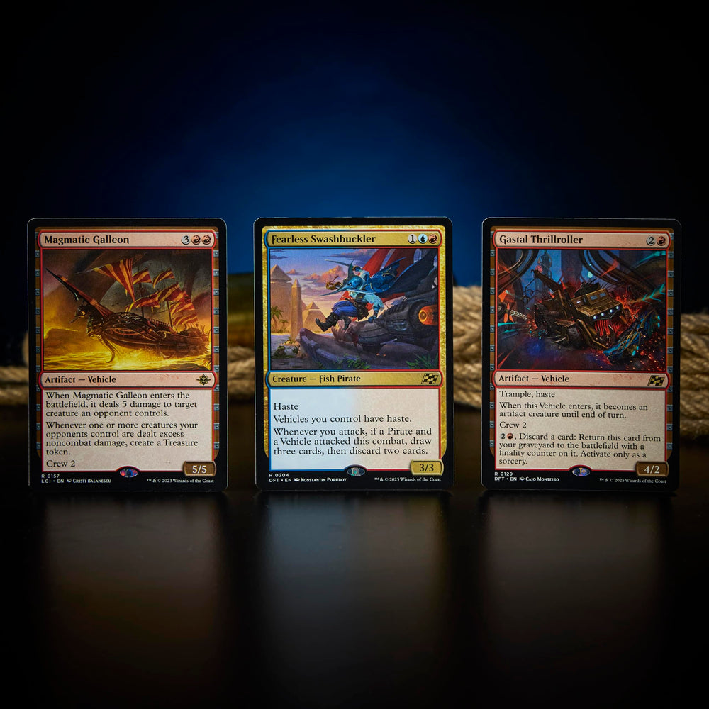 Magic: The Gathering Pirates token cards double-sided for versatile gameplay