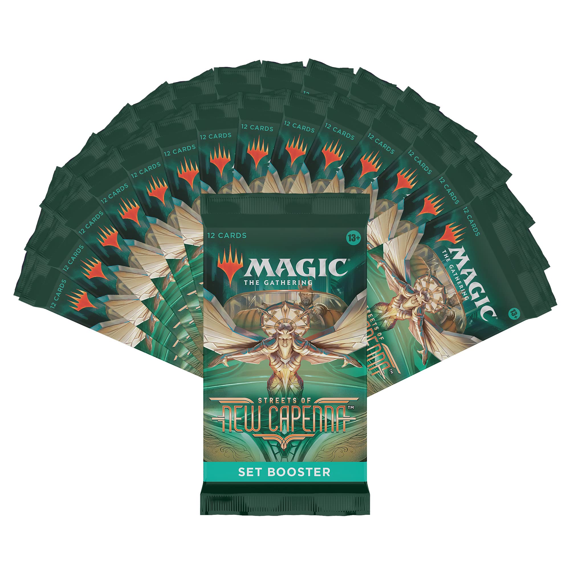 Art Card from Streets of New Capenna displayed in a booster
