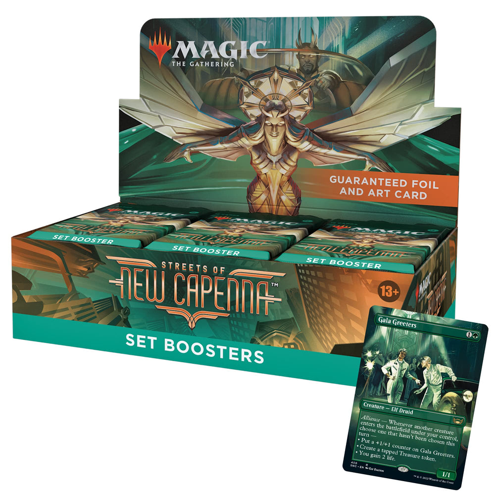 Gala Greeters box topper from Magic: The Gathering for display and collection