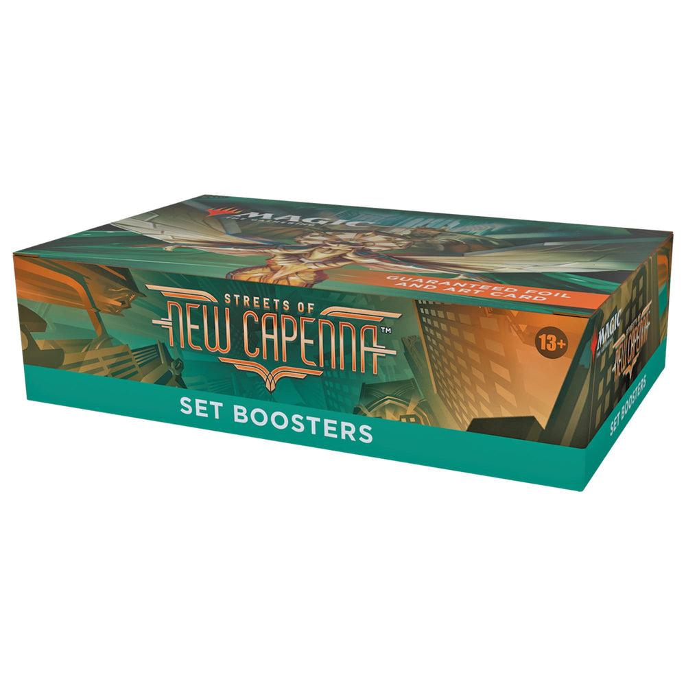 Streets of New Capenna set booster pack opening showing variety