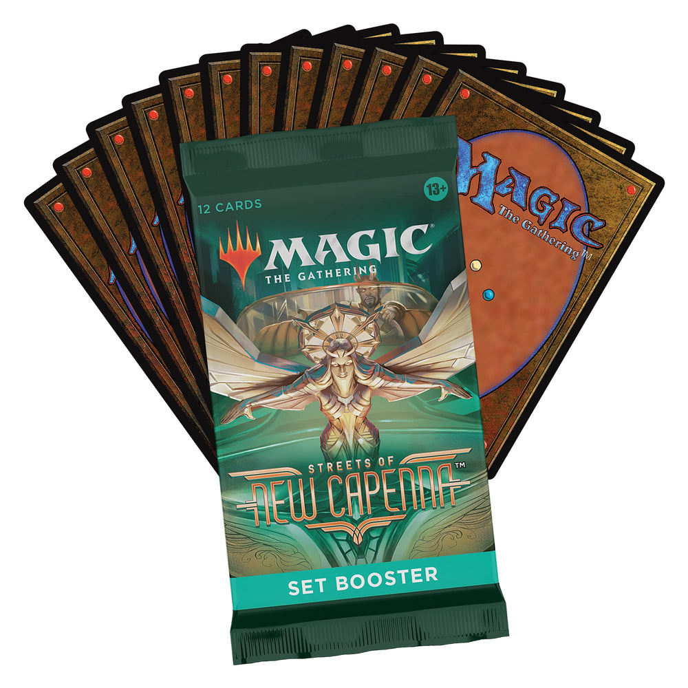 Token or ad card from Streets of New Capenna with a surprise element