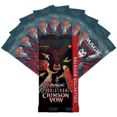 Magic: The Gathering Crimson Vow set boosters offering diverse card openings