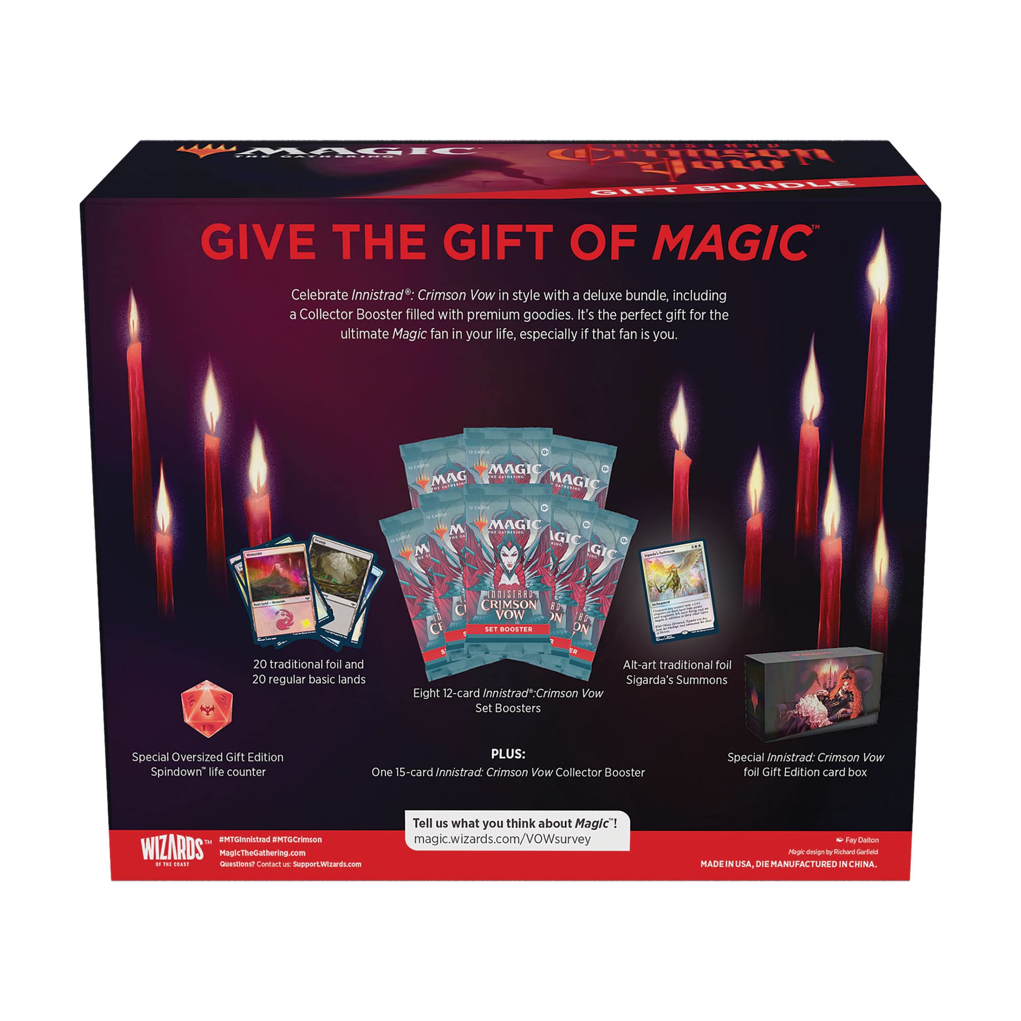 Sigarda’s Summons foil promo card from Crimson Vow for collectors