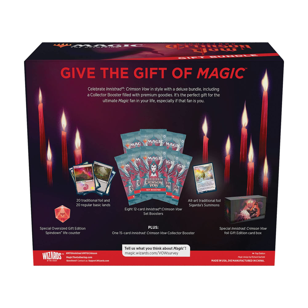 Sigarda’s Summons foil promo card from Crimson Vow for collectors