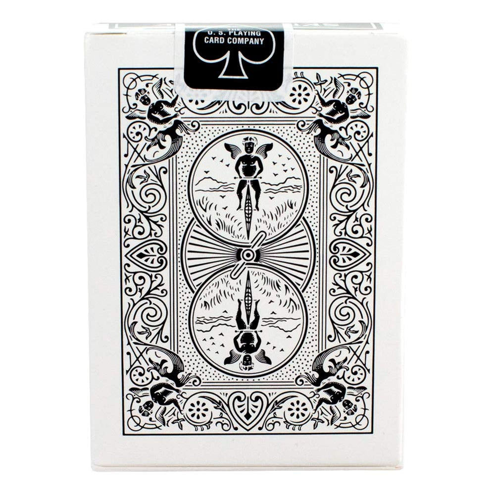Magic Makers Bicycle Skull Deck bone-white rider backs highlight the unique deck aesthetic