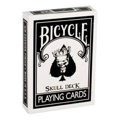 Magic Makers Bicycle Skull Deck skull ace of spades as a dramatic centerpiece