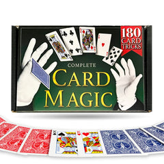 Magic Makers Complete Card Magic cover shows 180 tricks for all skill levels.