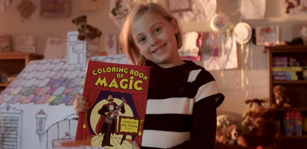 Magic Makers Magic Coloring Book Trick full-size book for versatile setups