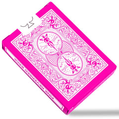 Magic Makers Pink Bicycle deck jokers included for playful reveals